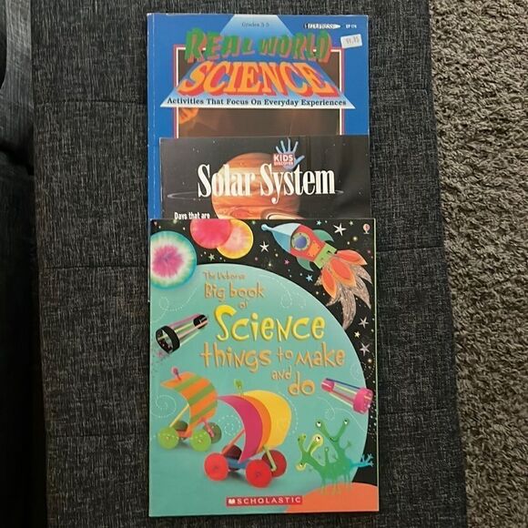 Usborne big book of science things to make & do + 2 other resources grades 3-5. - Picture 1 of 8